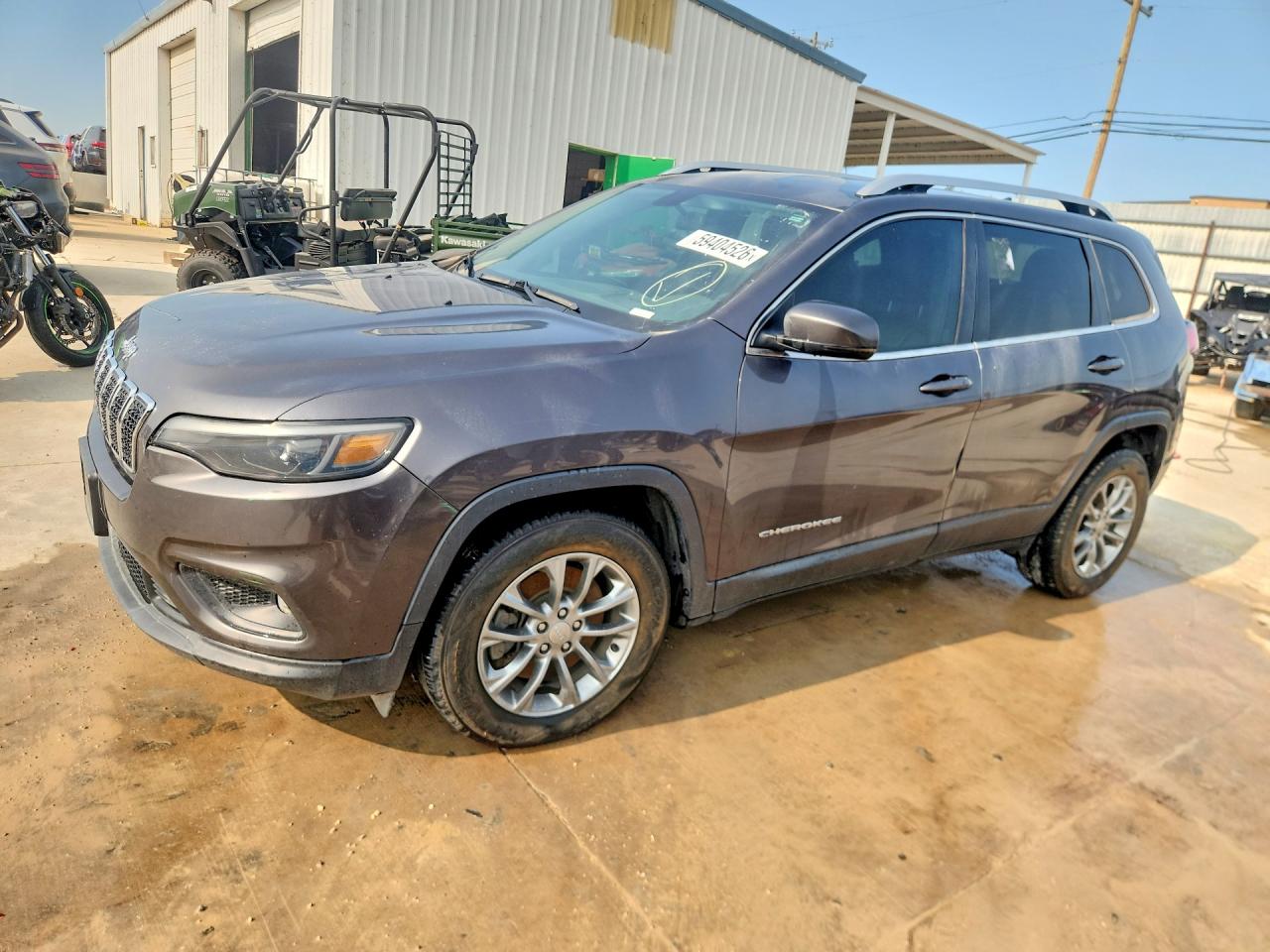 2020 Jeep Cherokee Latitude Plus, VIN 1C4PJLLB9LD547601 — Обычный износ