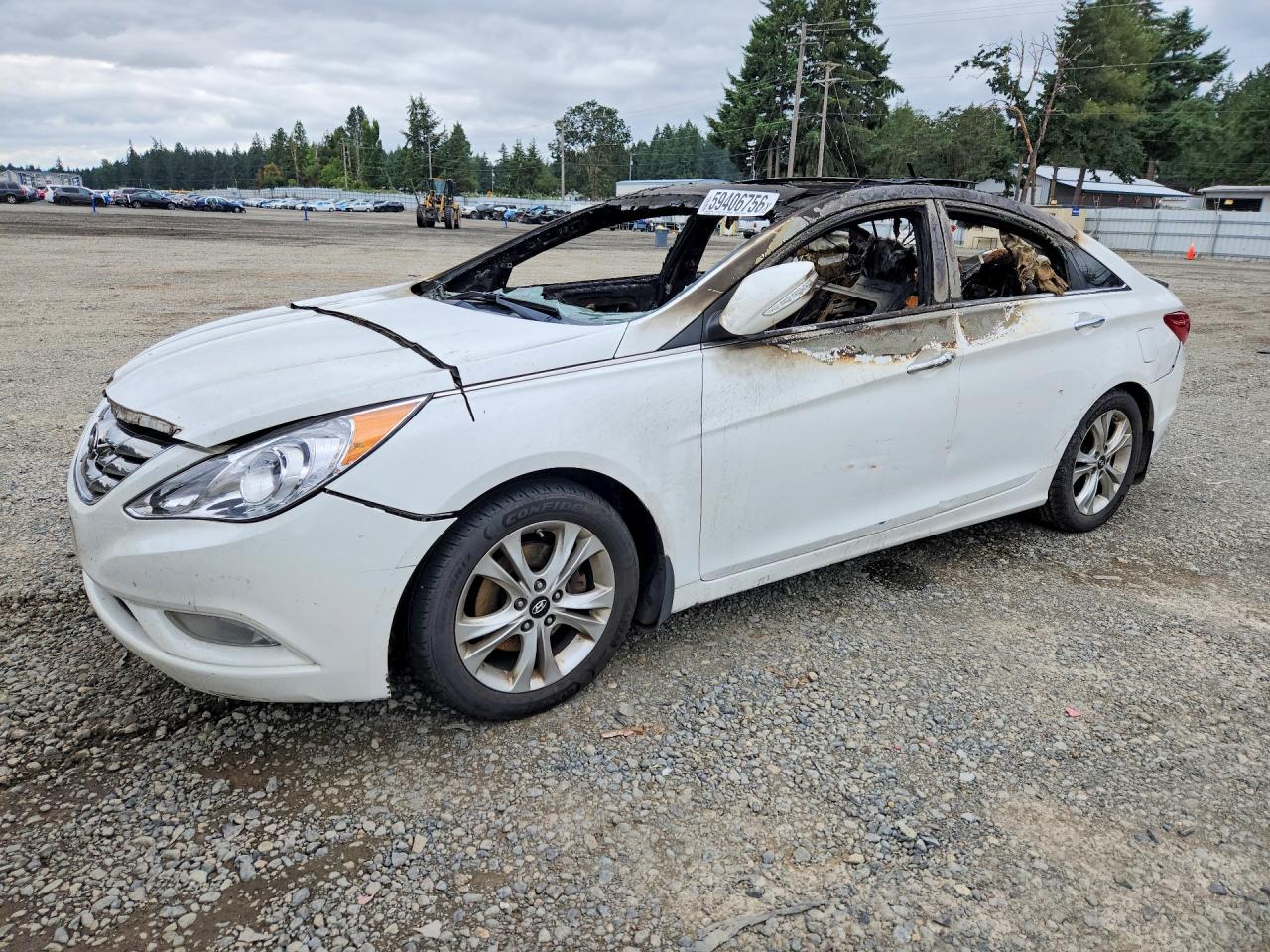 2012 Hyundai Sonata Limited, VIN 5NPEC4AC2CH449362 — Burn