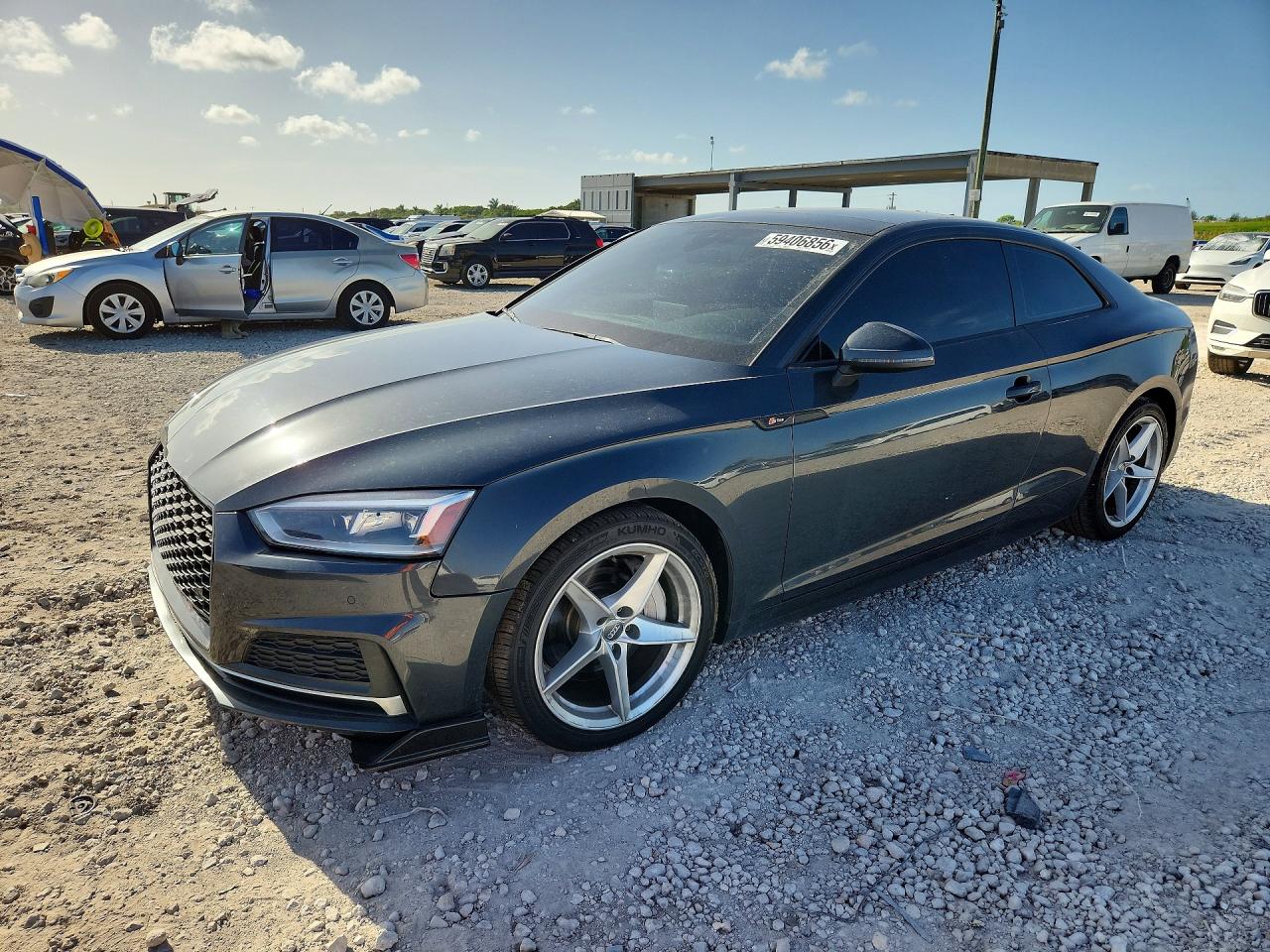 2018 Audi A5 Premium Plus, VIN WAUTNAF58JA005754 — Undercarriage