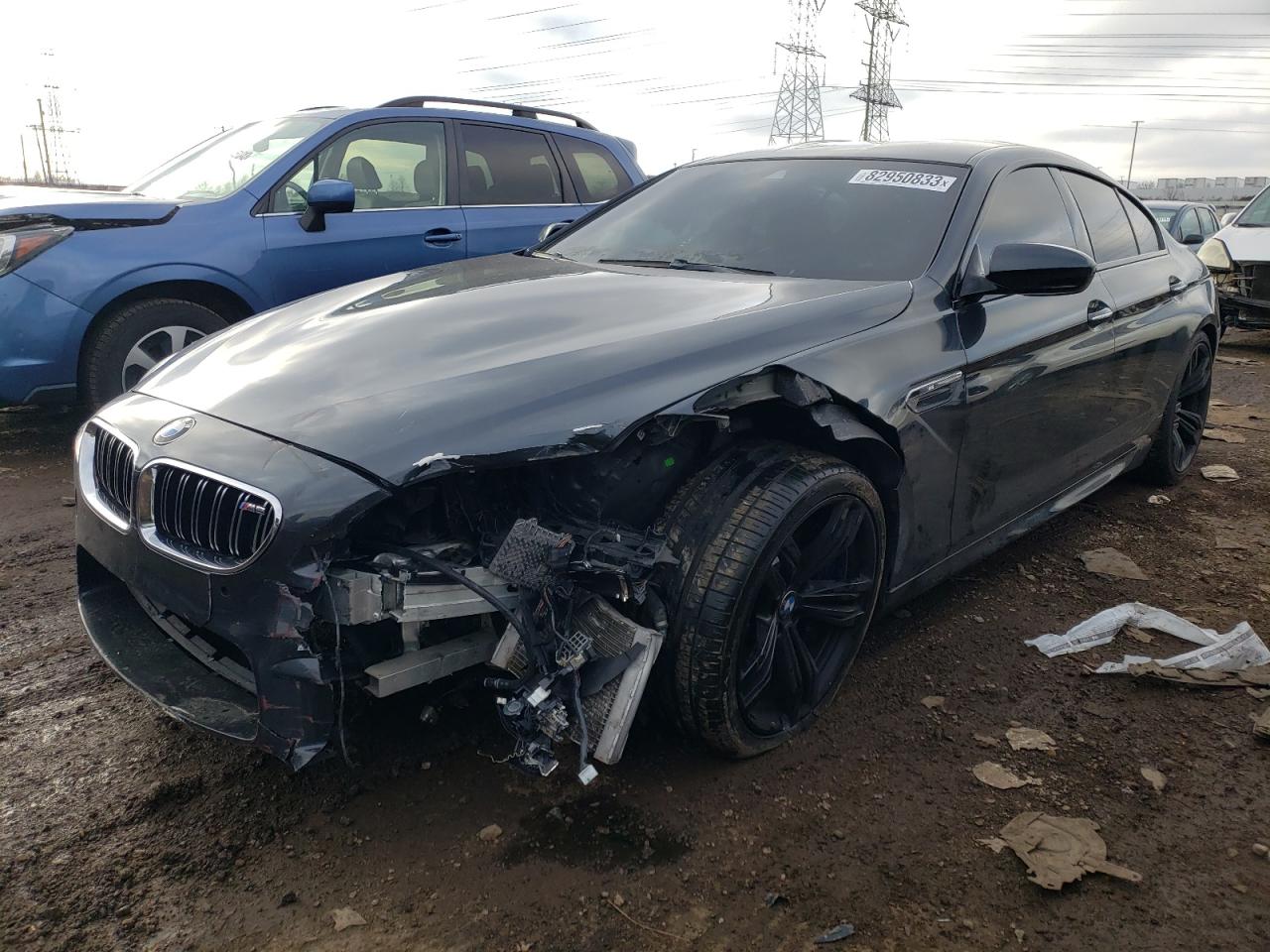 2018 BMW M6, VIN WBS6E9C57JG808256 — Front end