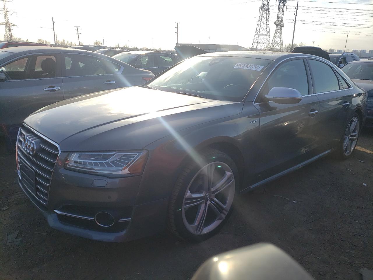 2016 Audi S8, VIN WAUJSAFD5GN003369 — Vandalism