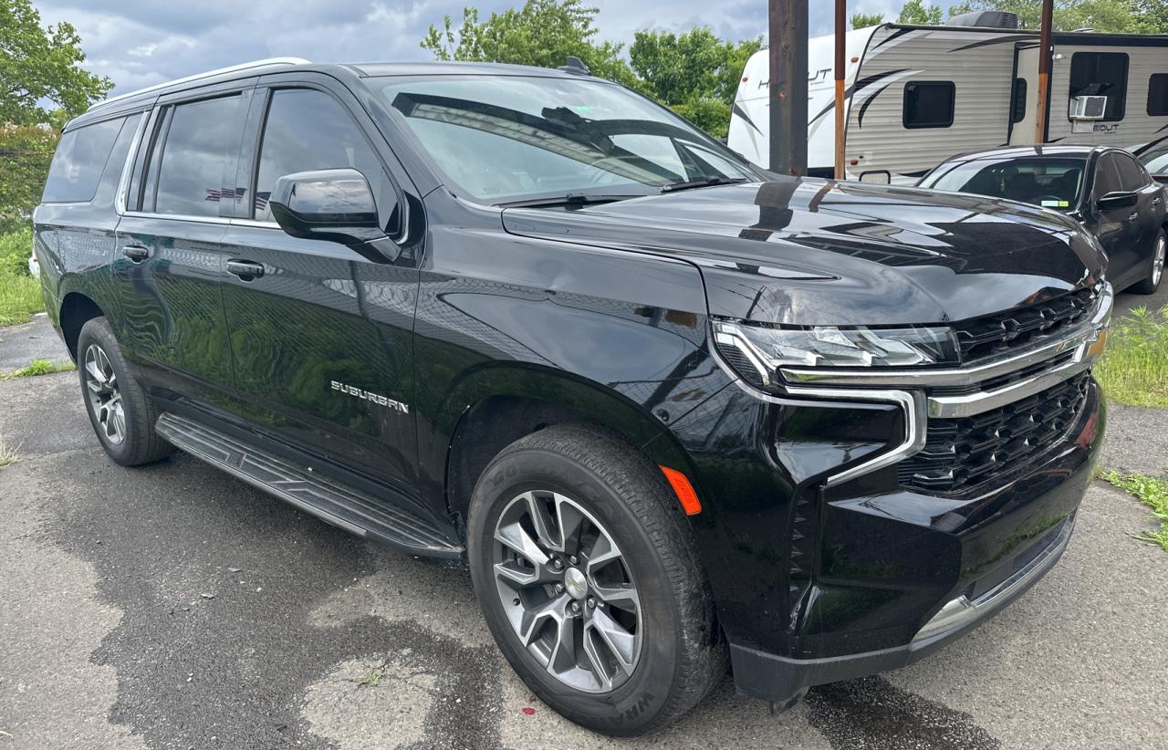 2021 Chevrolet Suburban LS, VIN 1GNSCBKD9MR480205 — Water / flood