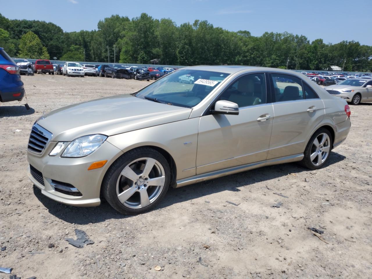 2012 Mercedes-Benz E 350 Luxury, VIN WDDHF5KB0CA567925 — Roof