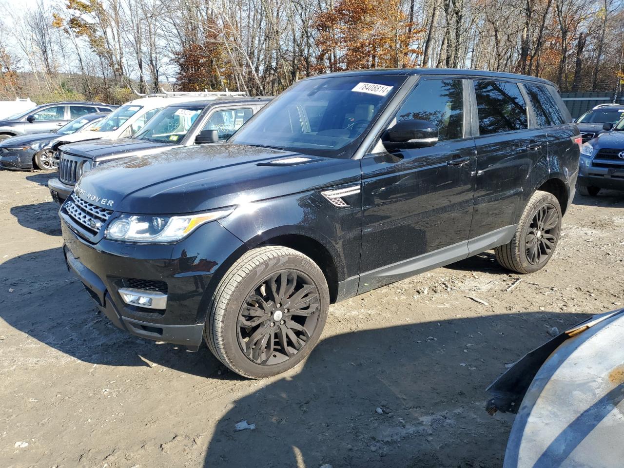 2017 Land Rover Range Rover Sport HSE, VIN SALWR2FV8HA153089 — Undercarriage