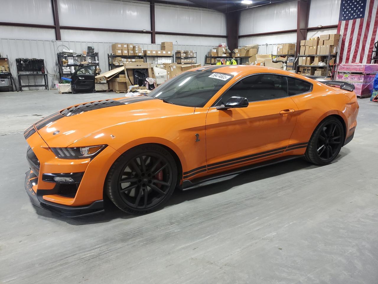 2020 Ford Mustang Shelby GT500, VIN 1FA6P8SJXL5503915 — Missing or altered VIN