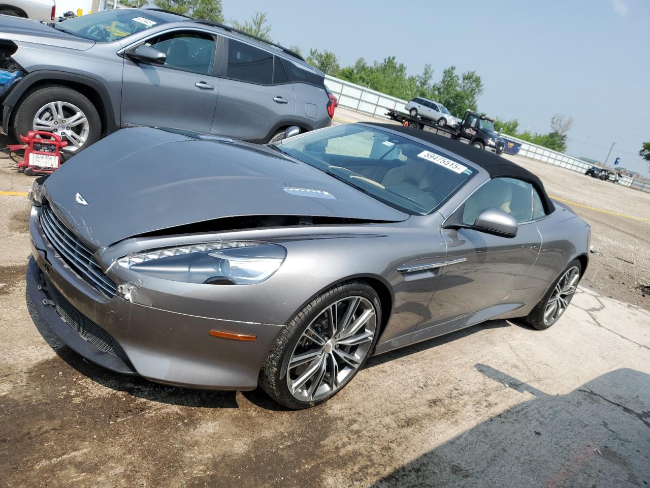 2014 Aston Martin DB9, VIN SCFFDABM5EGB15443 — Front end