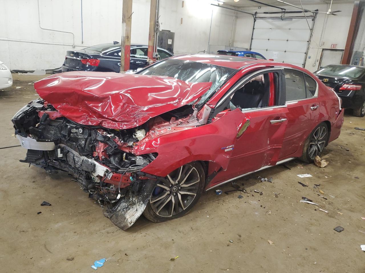2018 Acura RLX Hybrid Sport, VIN JH4KC2F90JC000189 — All over