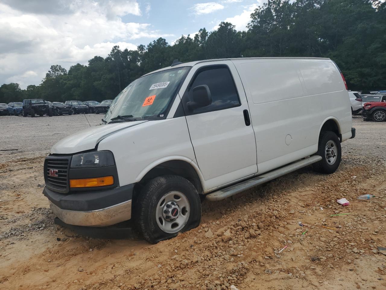 2019 GMC Savana Cargo, VIN 1GTW7AFG4K1367092 — Front end