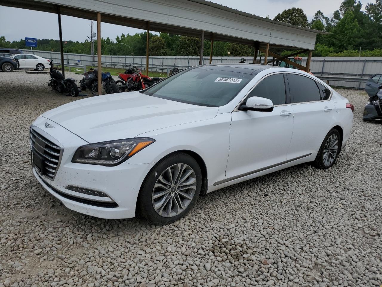 2017 Genesis G80 3.8L, VIN KMHGN4JE0HU168870 — Град