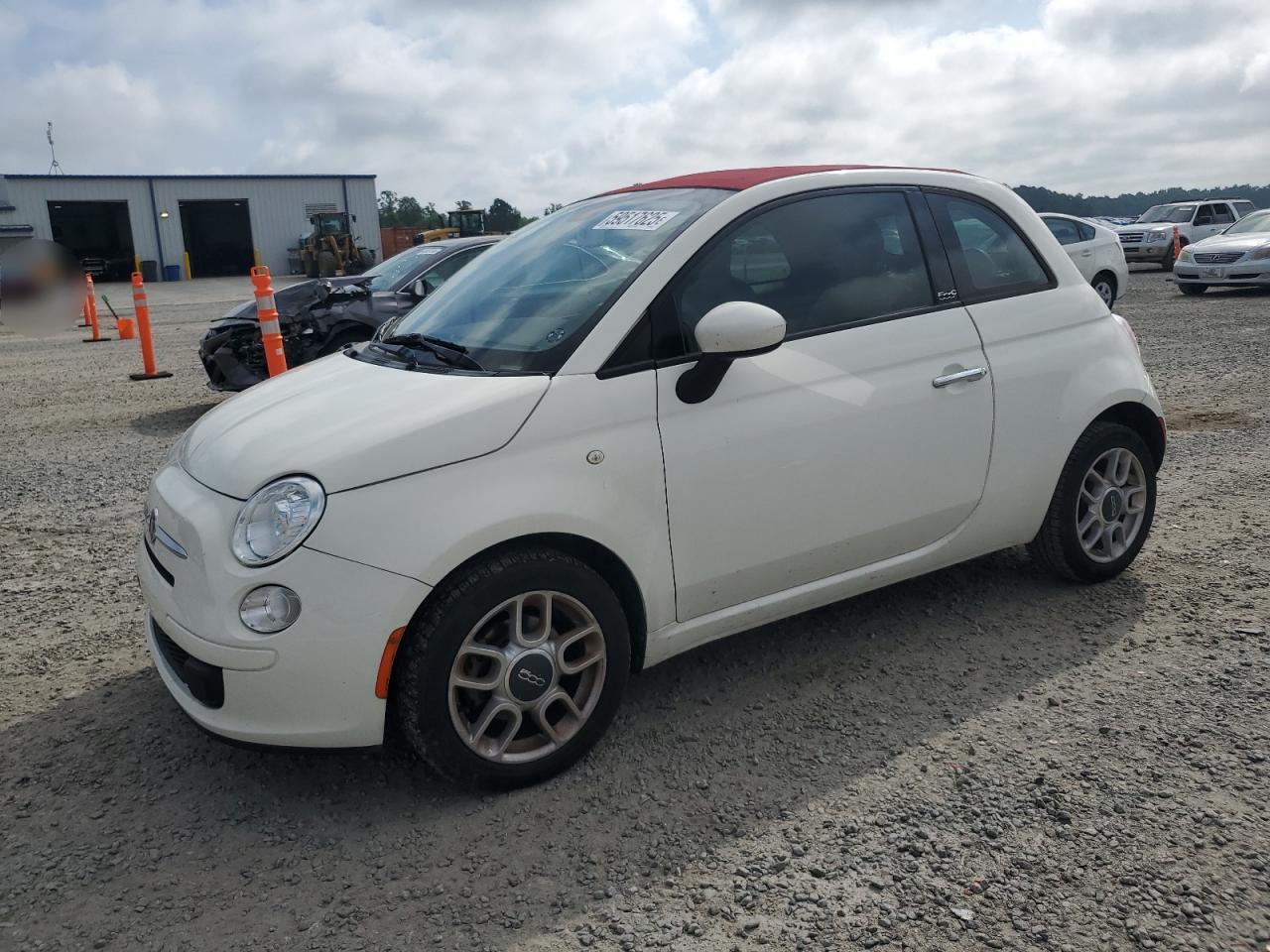 2013 FIAT 500 Pop, VIN 3C3CFFDR0DT514872 — Partial repair