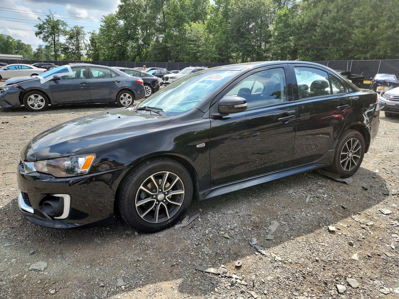2017 Mitsubishi Lancer ES, VIN JA32U2FU5HU001893 — Side