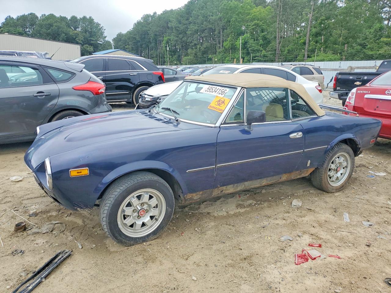 1982 FIAT 124, VIN ZFAAS00B4C8188146 — Mechanical
