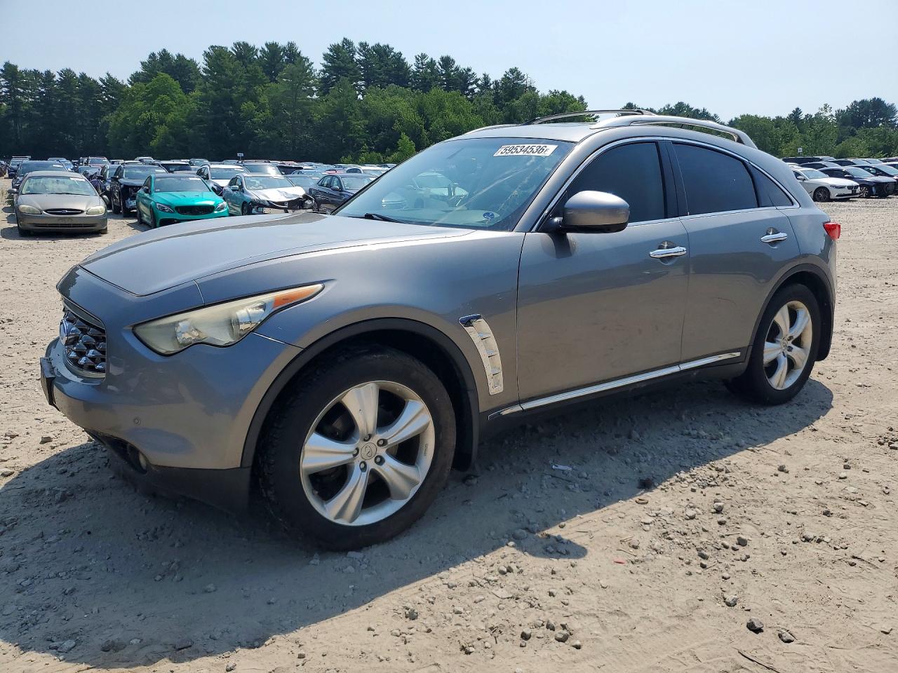 2011 Infiniti FX, VIN JN8AS1MWXBM733286 — Front end