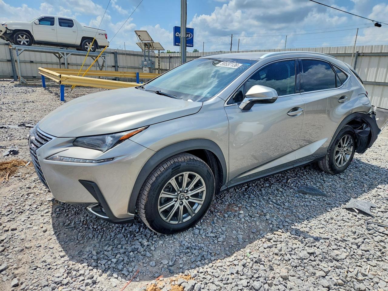 2019 Lexus NX 300, VIN JTJYARBZ8K2144979 — Rear end