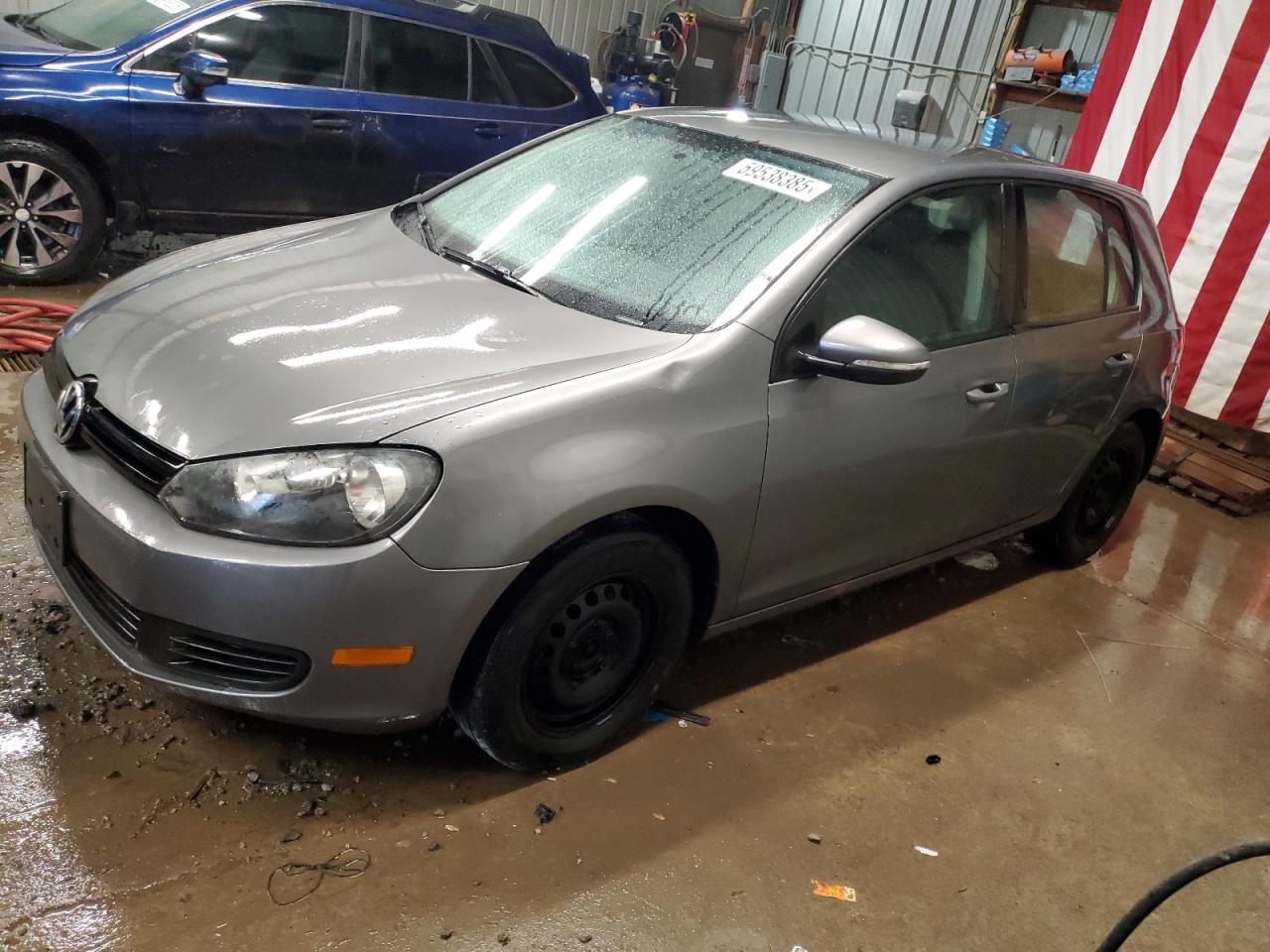 2010 Volkswagen Golf, VIN WVWDB7AJ0AW361450 — Механическое