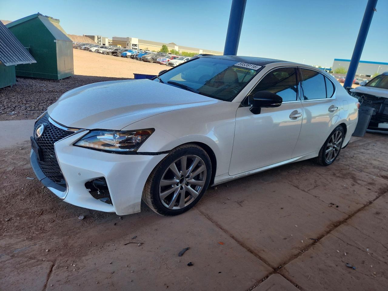 2014 Lexus GS 350, VIN JTHBE1BL1E5039793 — Rear end