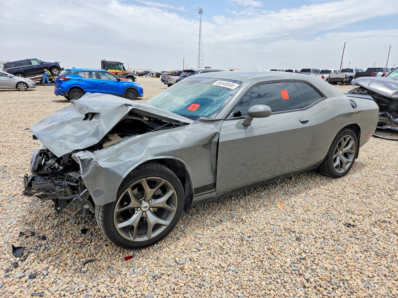 2017 Dodge Challenger SXT, VIN 2C3CDZAG7HH574222 — Front end