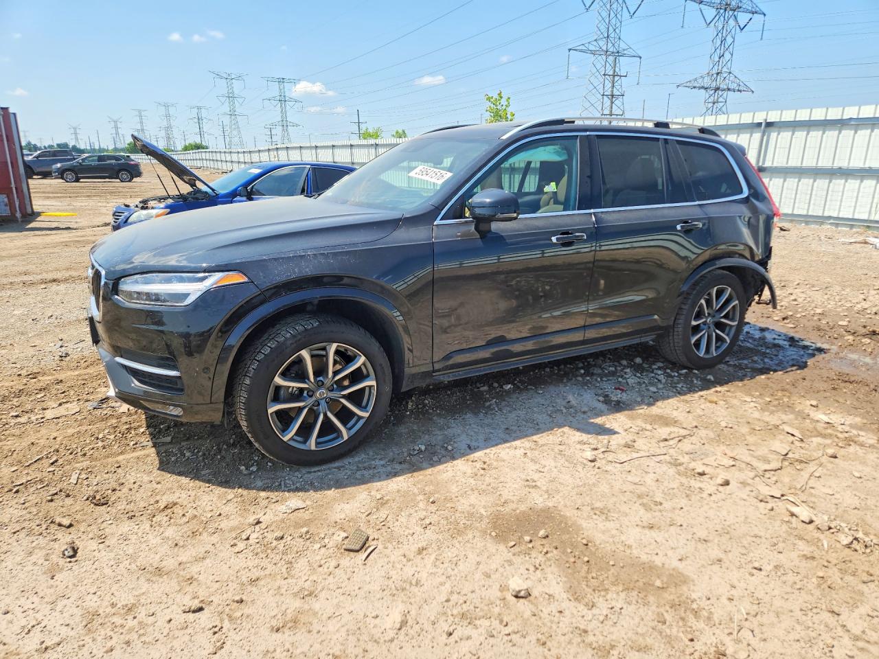 2017 Volvo XC90 Momentum, VIN YV4A22PK6H1176071 — Rear end
