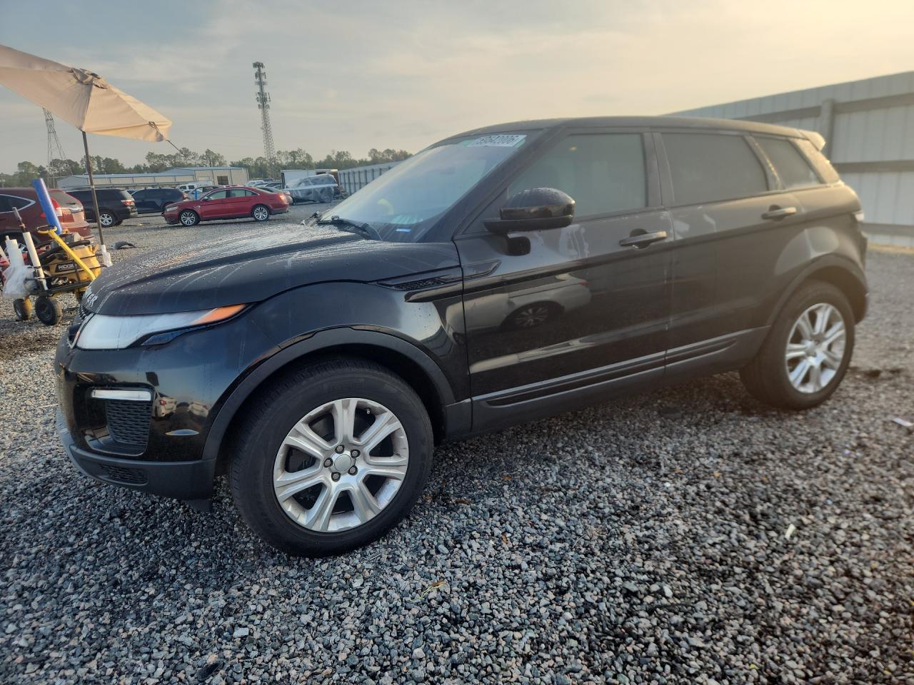 2017 Land Rover Range Rover Evoque SE, VIN SALVP2BG1HH191859 — Rear end