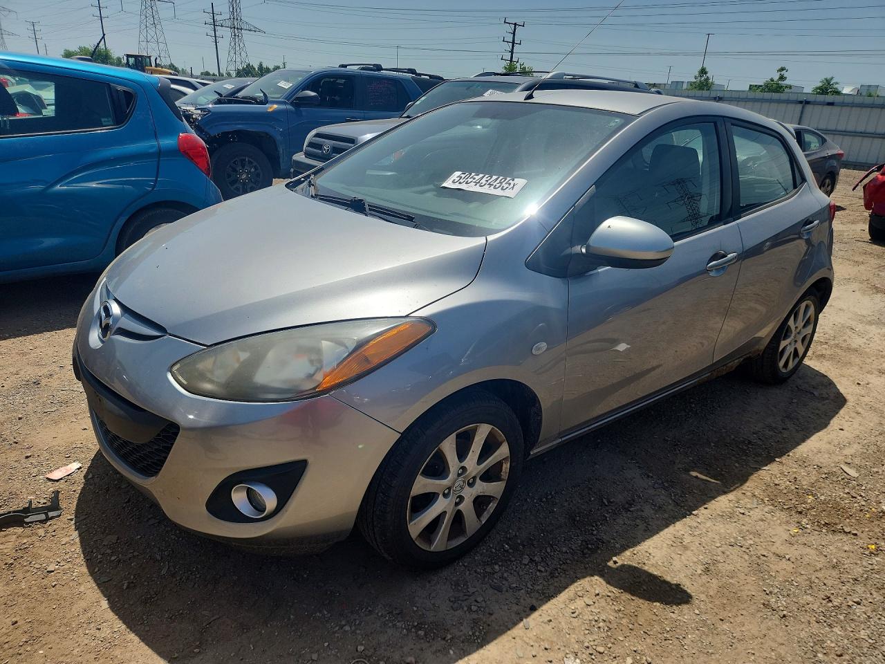2012 Mazda 2 Touring, VIN JM1DE1LY8C0146287 — Normal wear