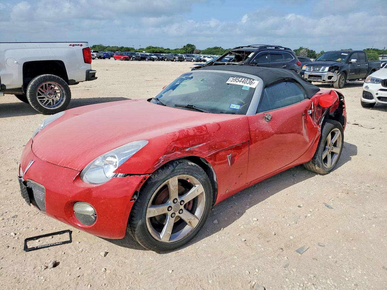 2007 Pontiac Solstice, VIN 1G2MB35B47Y121198 — All over