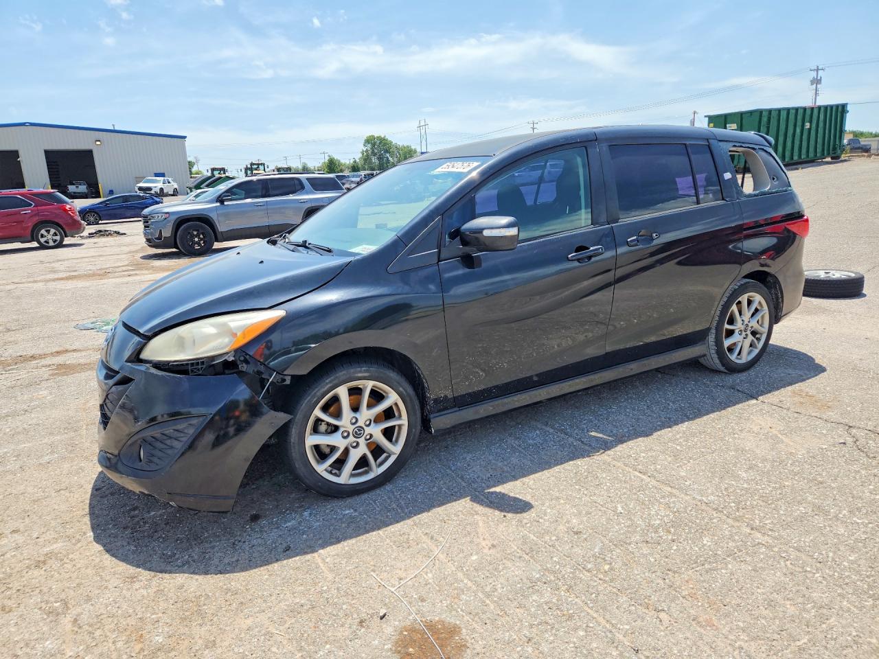 2013 Mazda 5 Touring, VIN JM1CW2CL5D0151872 — Rear end