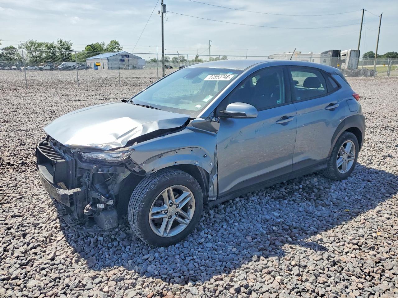 2021 Hyundai Kona SE, VIN KM8K12AA2MU646644 — Front end
