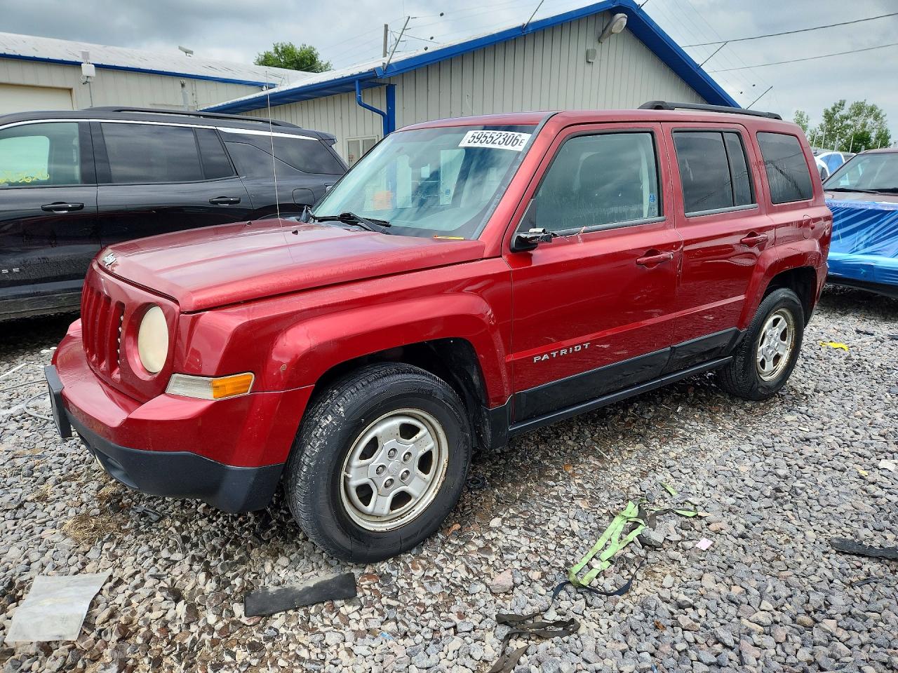 2012 Jeep Patriot Sport, VIN 1C4NJPBA2CD594394 — Side