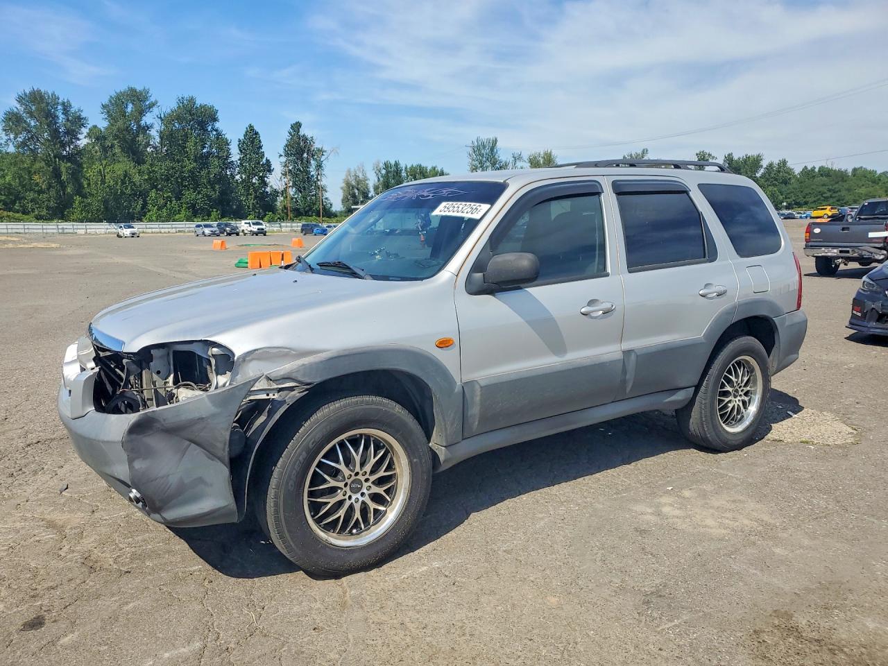 2005 Mazda Tribute i, VIN 4F2YZ02Z85KM14708 — Перед