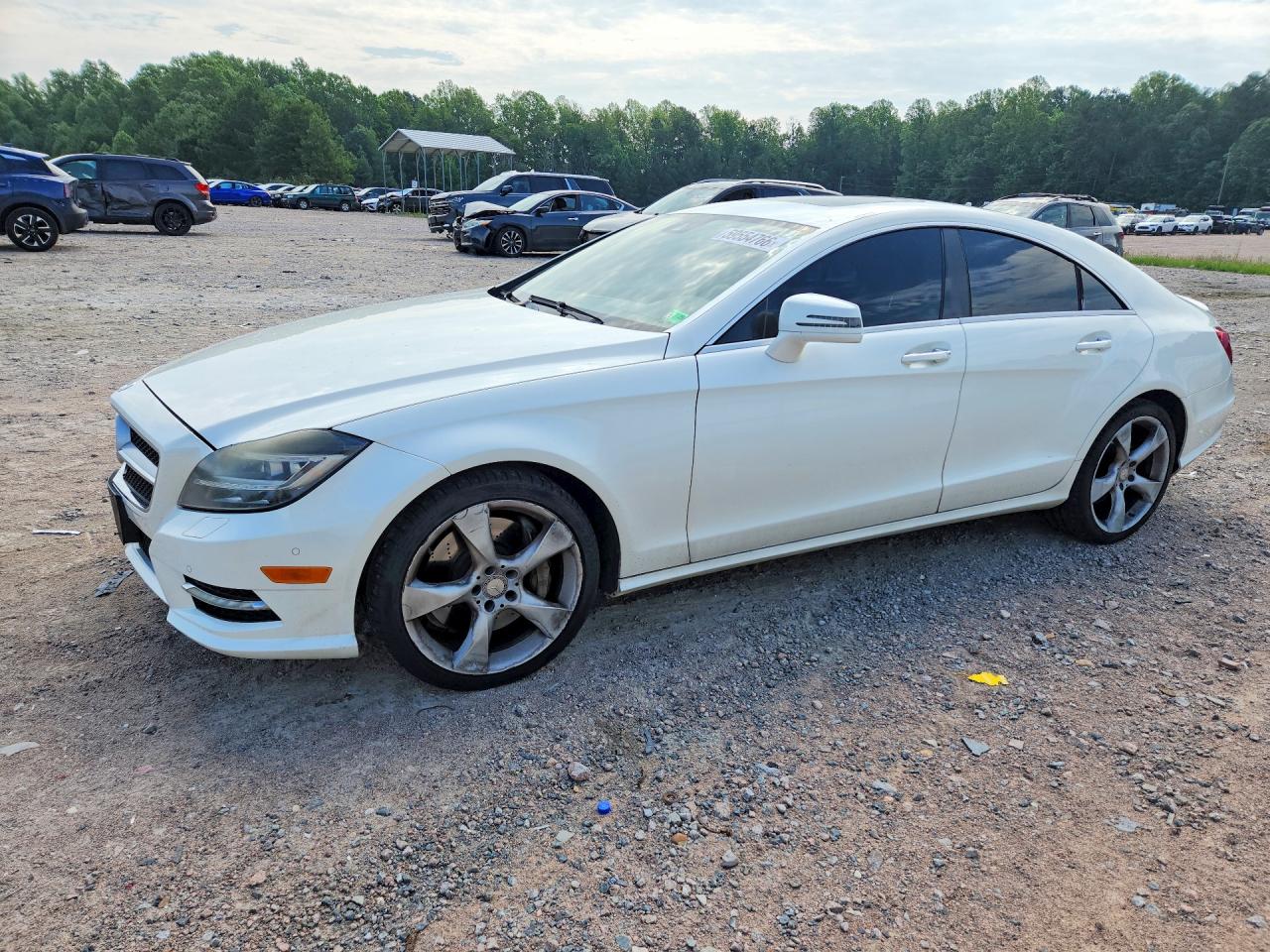 2013 Mercedes-Benz CLS 550, VIN WDDLJ7DB7DA074164 — Rear end