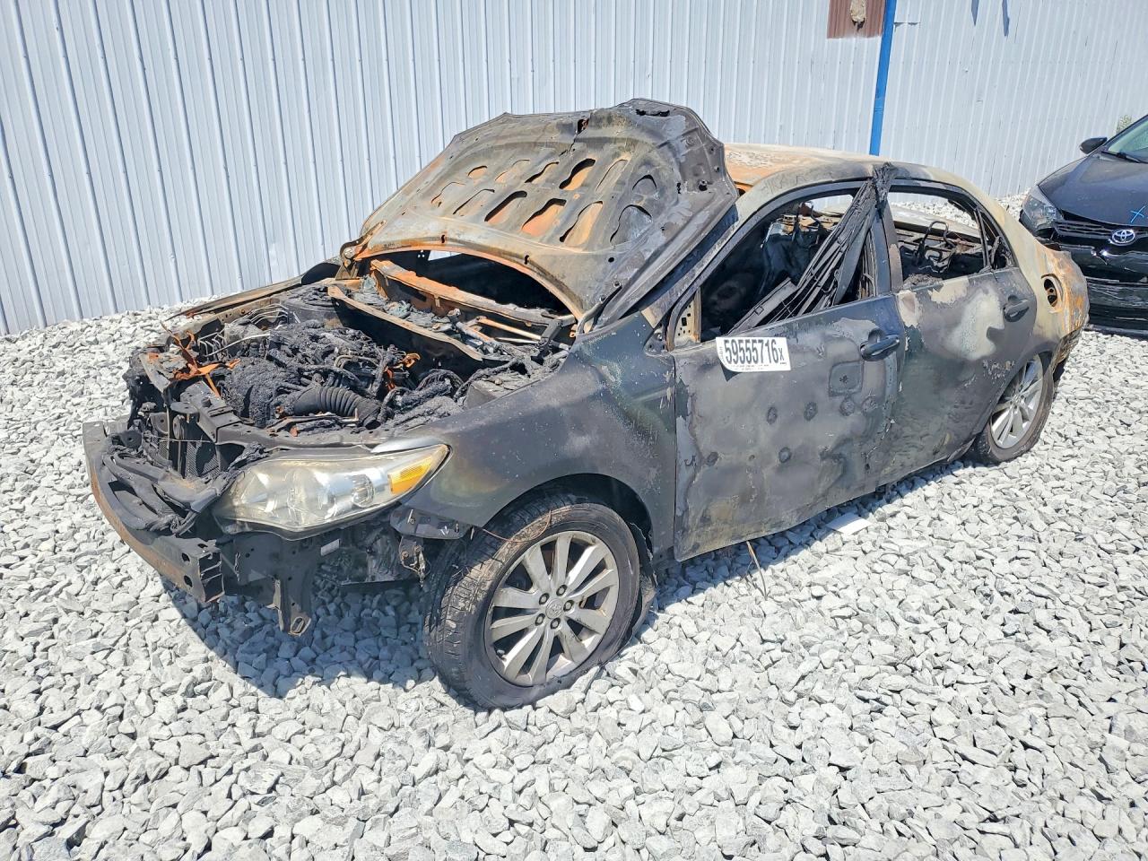 2013 Toyota Corolla L, VIN 2T1BU4EE3DC108312 — Burn