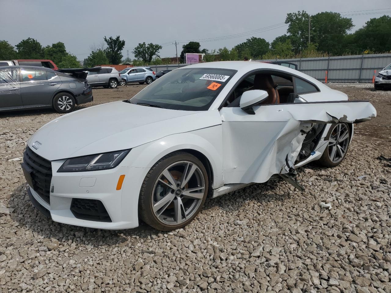 2021 Audi TT, VIN TRUAEAFV5M1002475 — Side