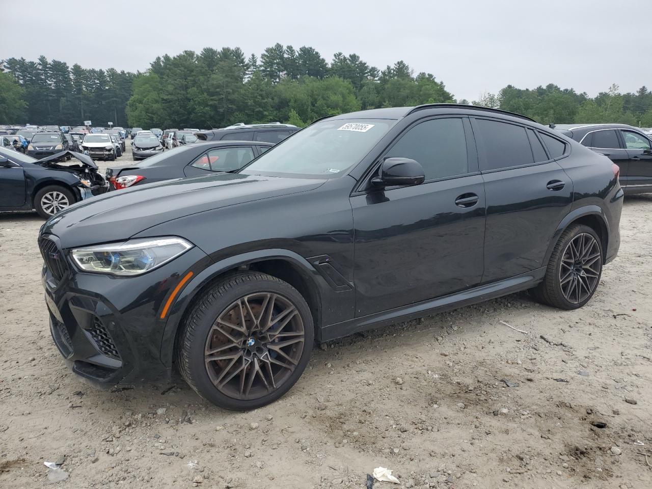 2020 BMW X6 M Competition, VIN 5YMCY0C02L9C65644 — Фото с аукциона