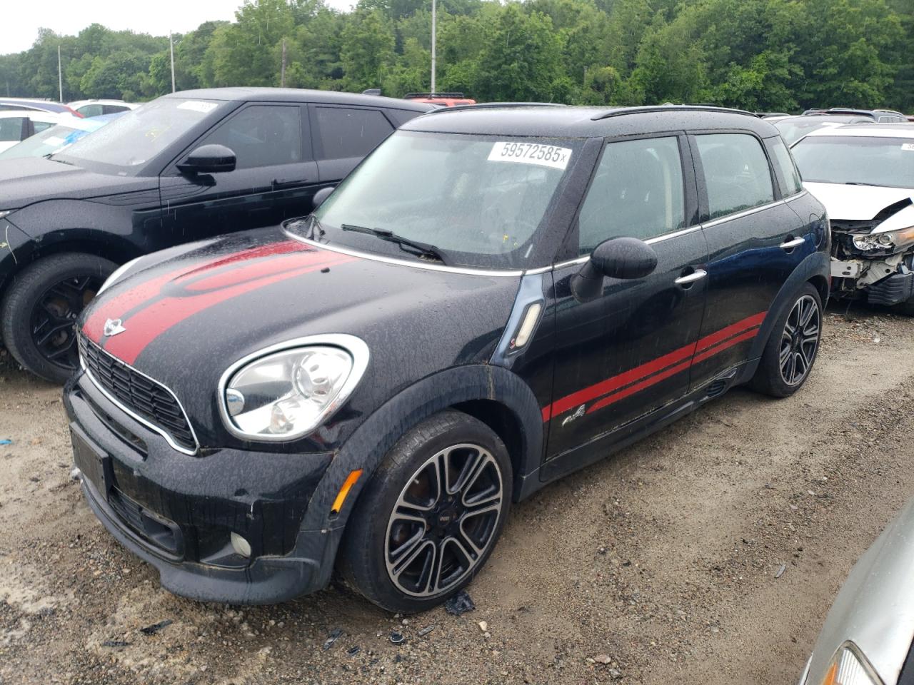 2014 MINI Countryman S, VIN WMWZC5C55EWP41491 — Normal wear