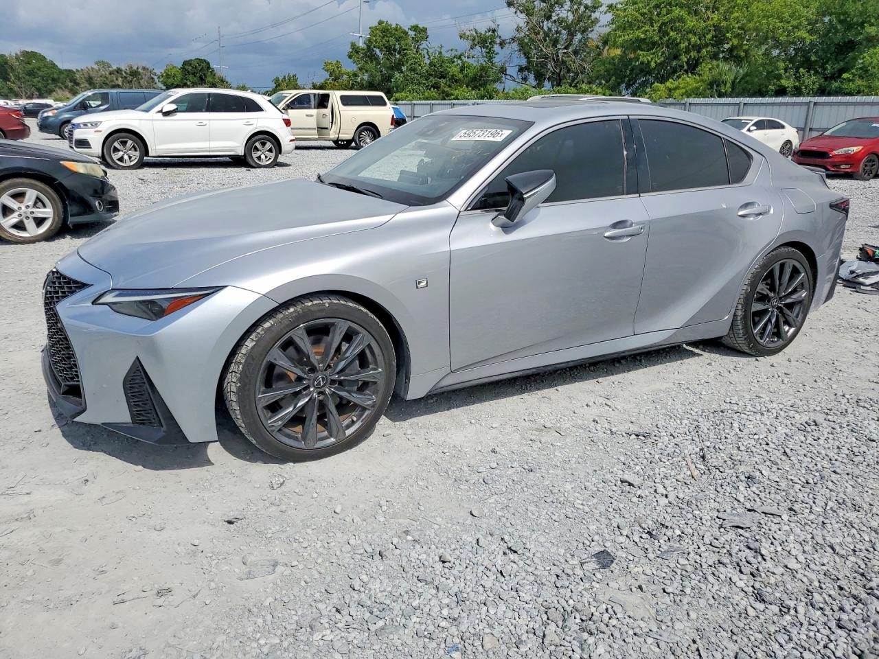 2022 Lexus IS 350 F Sport, VIN JTHGZ1B25N5054508 — Side