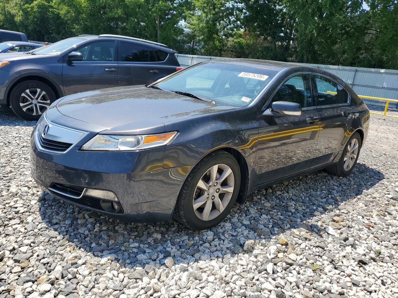 2014 Acura TL Technology, VIN 19UUA8F51EA009101 — Rear end