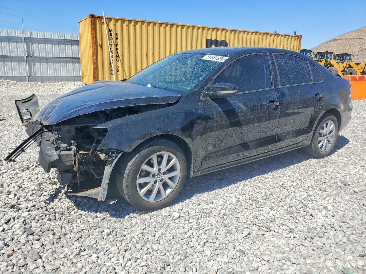 2011 Volkswagen Jetta SE, VIN 3VWDZ7AJXBM103964 — Front end