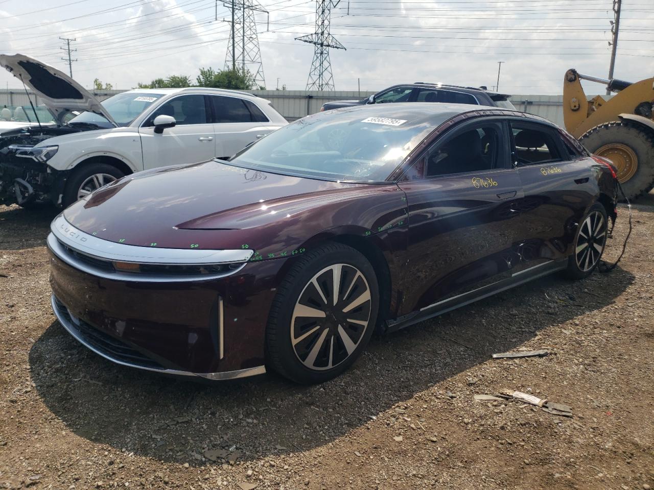 2023 Lucid Air Touring, VIN 50EA1TEA6PA005045 — Auction photo