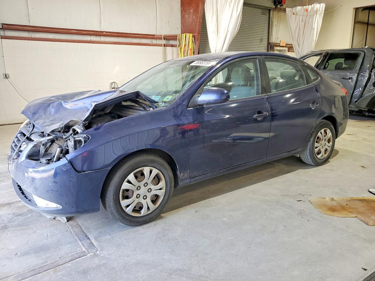 2010 Hyundai Elantra GLS, VIN KMHDU4ADXAU066270 — Front end