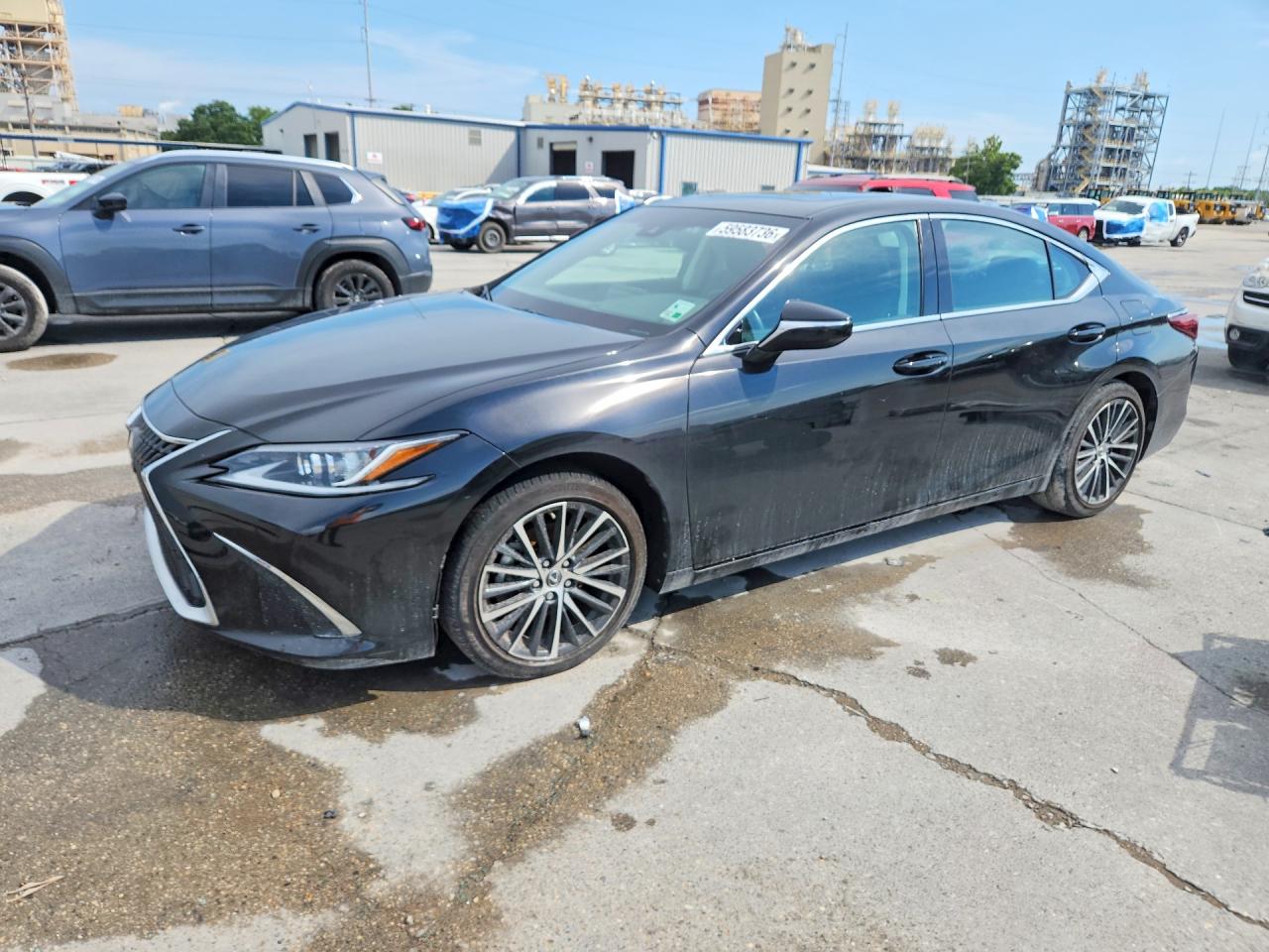 2025 Lexus ES 350, VIN 58ADZ1B1XSU193423 — Вода / потоп