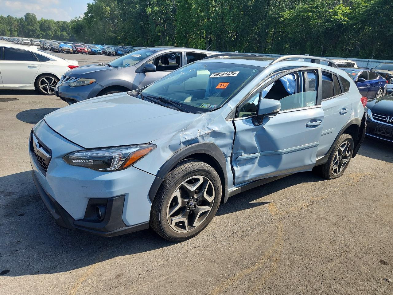 2019 Subaru Crosstrek Limited, VIN JF2GTANC0KH202499 — Front end