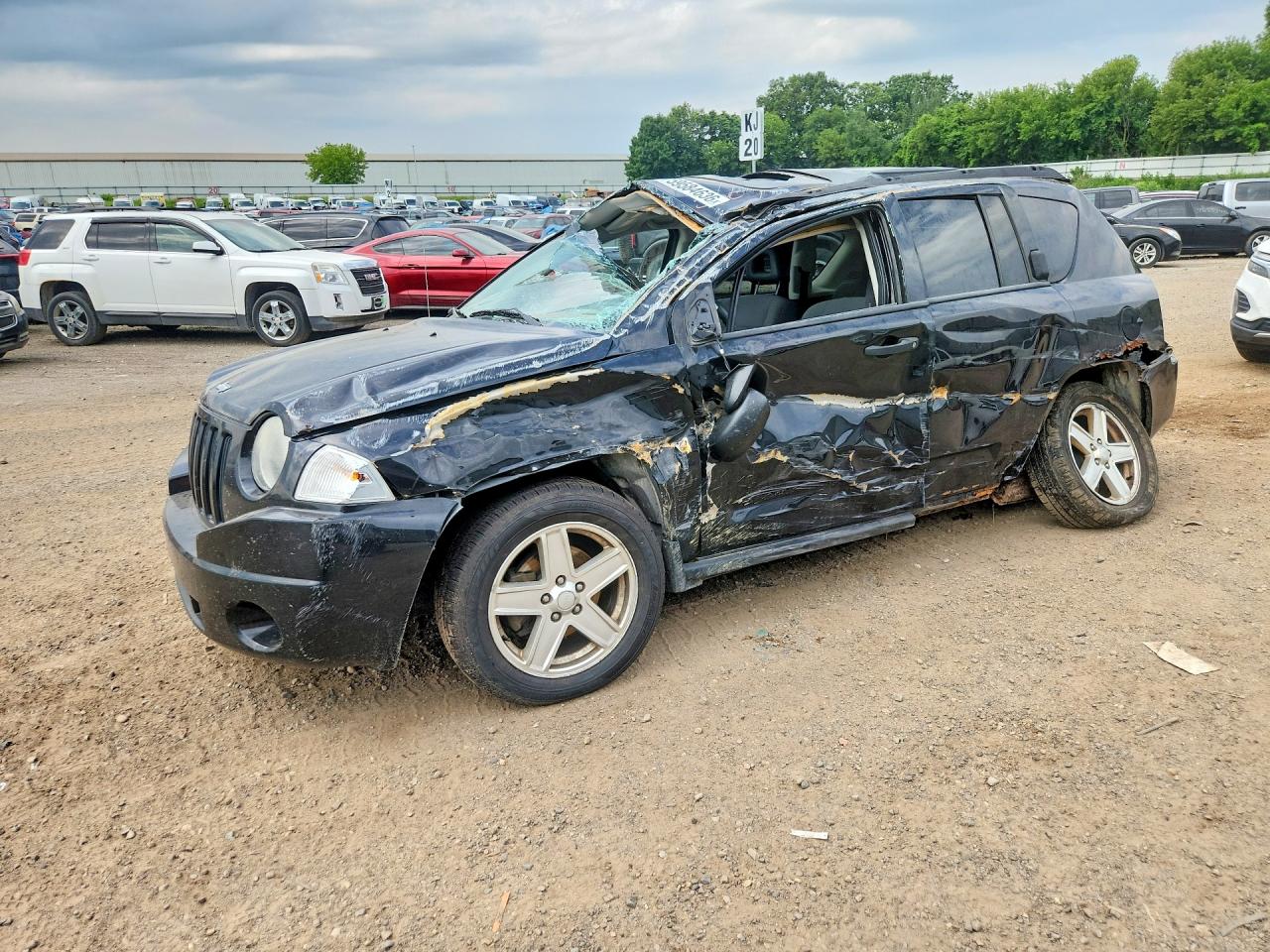 2007 Jeep Compass Sport, VIN 1J8FF47W17D122453 — All over