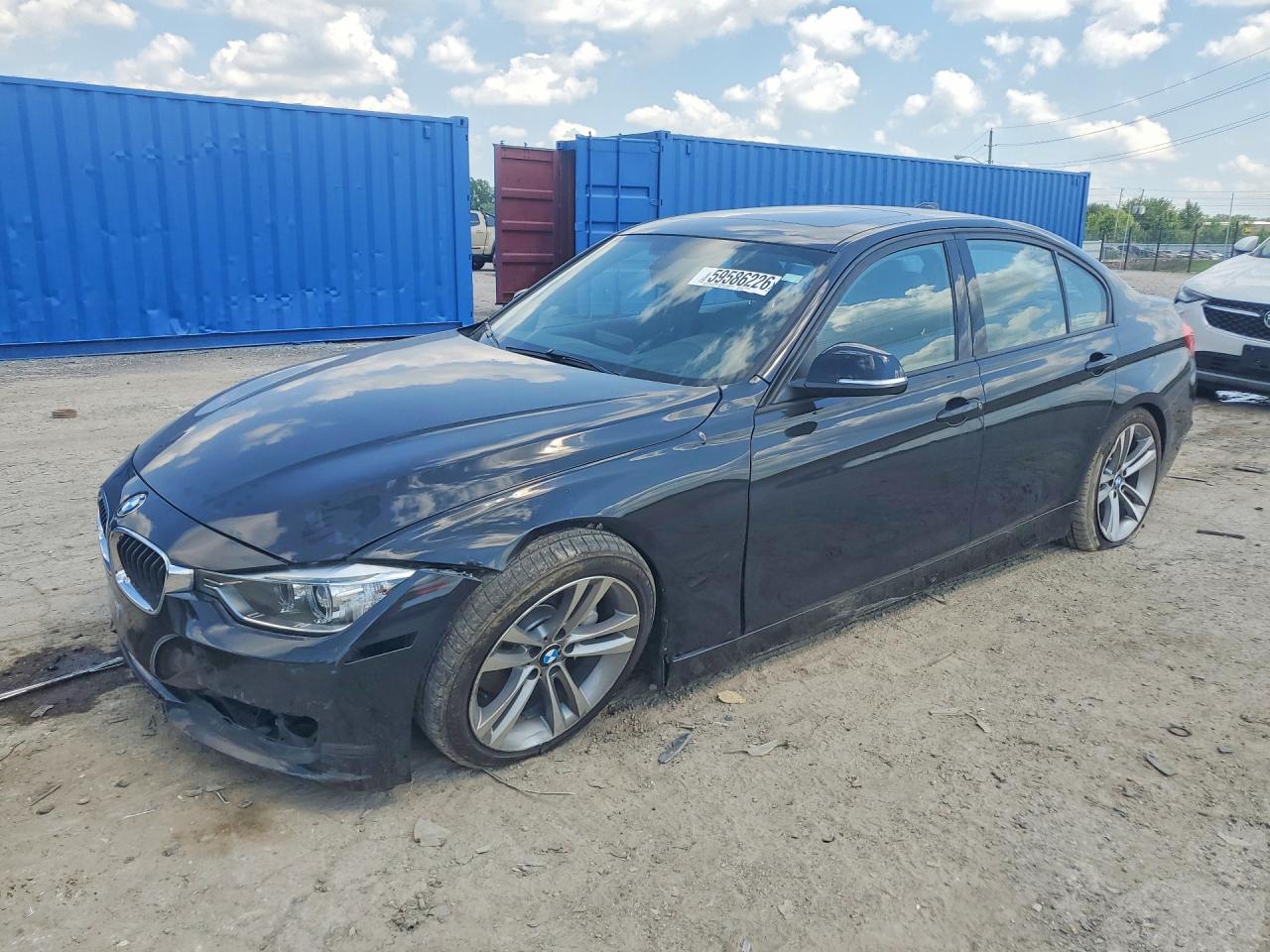 2013 BMW 3 Series 335i, VIN WBA3A9C5XDF476780 — Front end