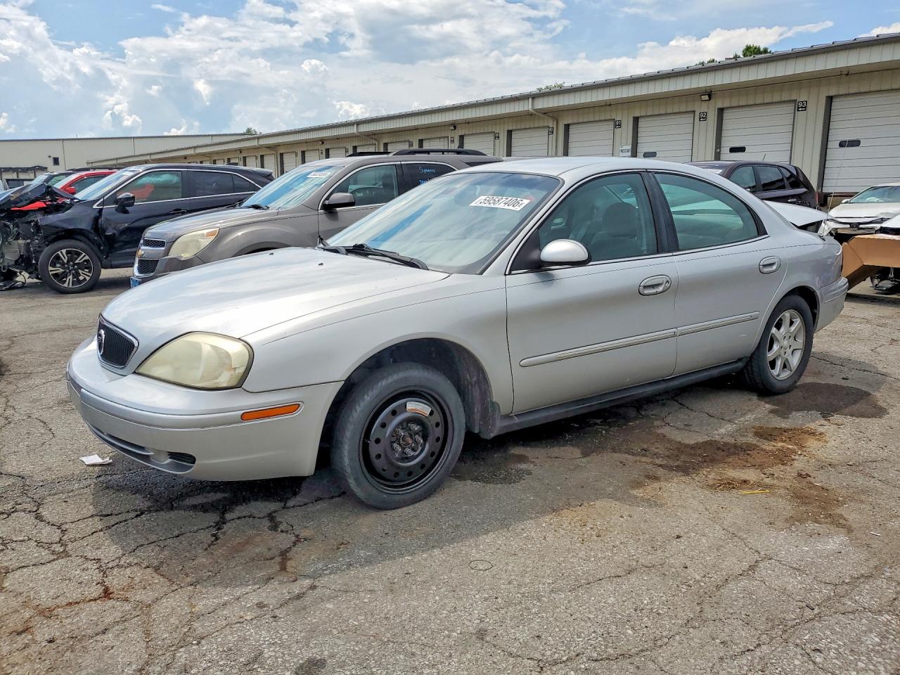 2002 Mercury Sable GS, VIN 1MEFM50U82A634005 — Зад