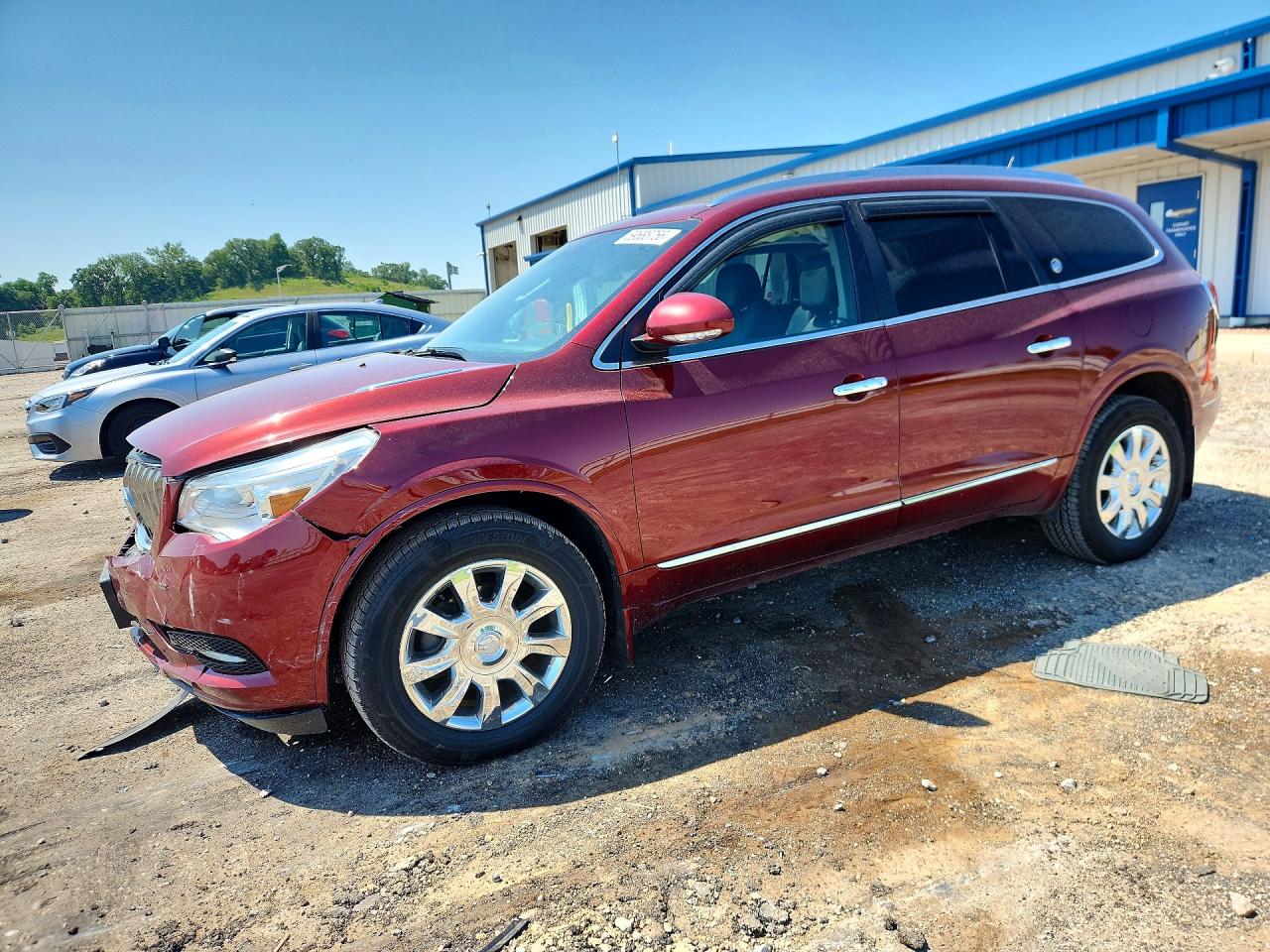 2017 Buick Enclave Premium, VIN 5GAKVCKD5HJ119438 — Front end