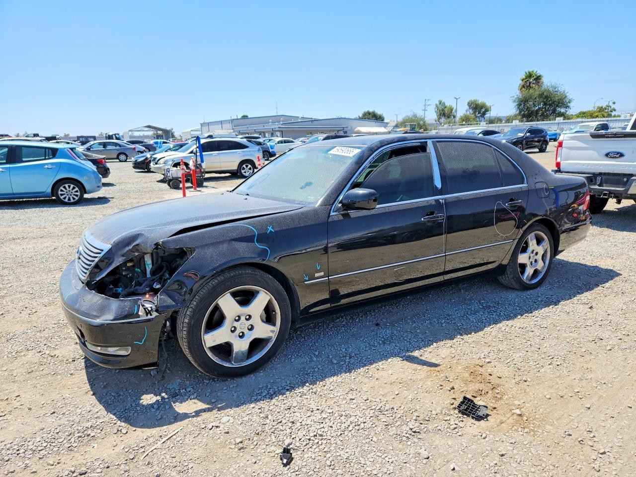 2005 Lexus LS 430, VIN JTHBN36F255017298 — Front end