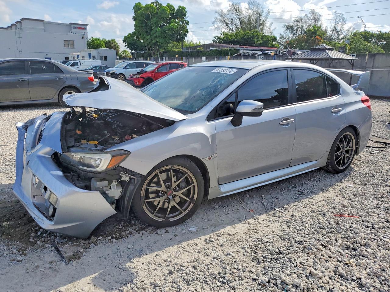 2015 Subaru WRX STI Limited, VIN JF1VA2S6XF9837431 — Front end
