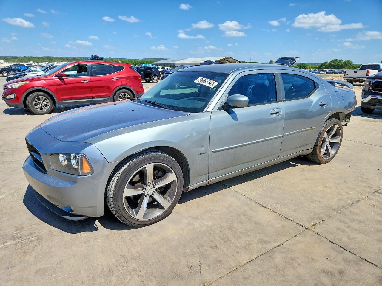 2007 Dodge Charger R/T, VIN 2B3KA53HX7H853405 — Rear end