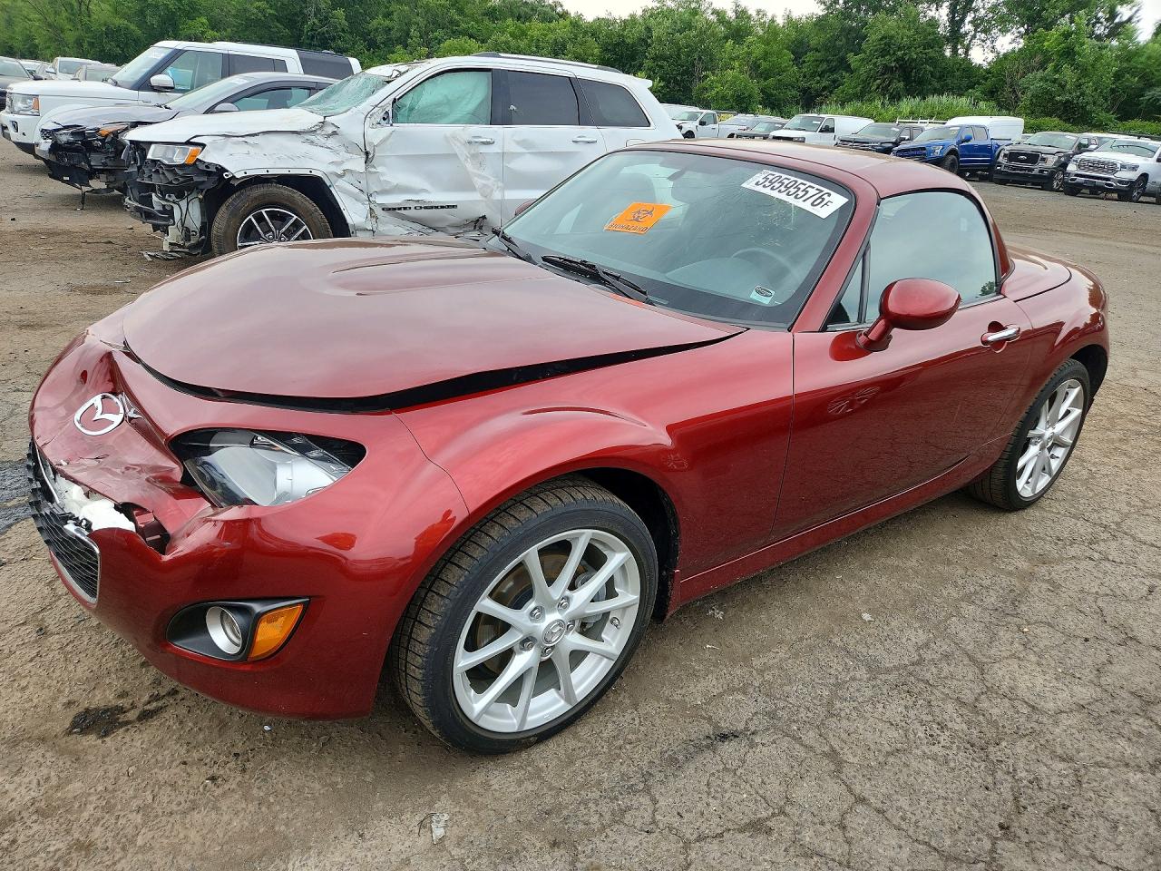 2012 Mazda MX-5 Miata Touring, VIN JM1NC2MF3C0221510 — Front end