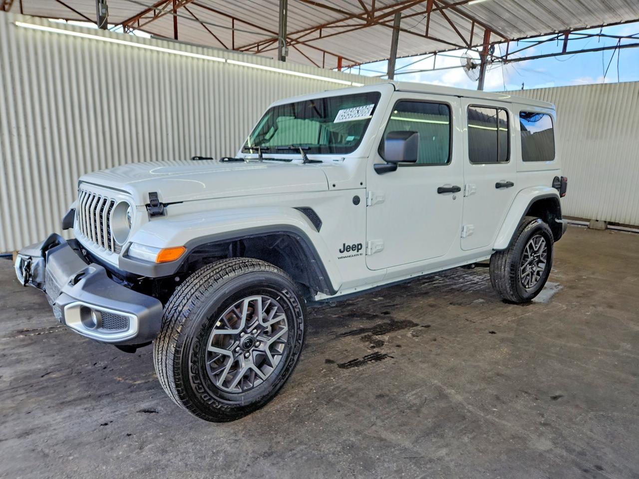 2026 Jeep Wrangler Sahara, VIN 1C4PJXEN5TW194759 — Front end